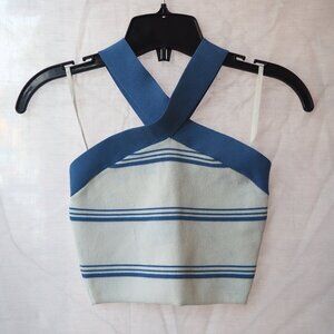 Babaton Sculpt Knit Criss CrossTank Top